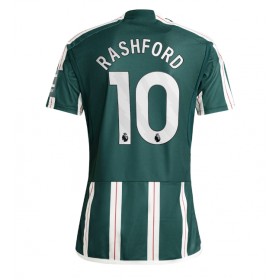 Manchester United Marcus Rashford #10 Borta Kläder 2023-24 Kortärmad